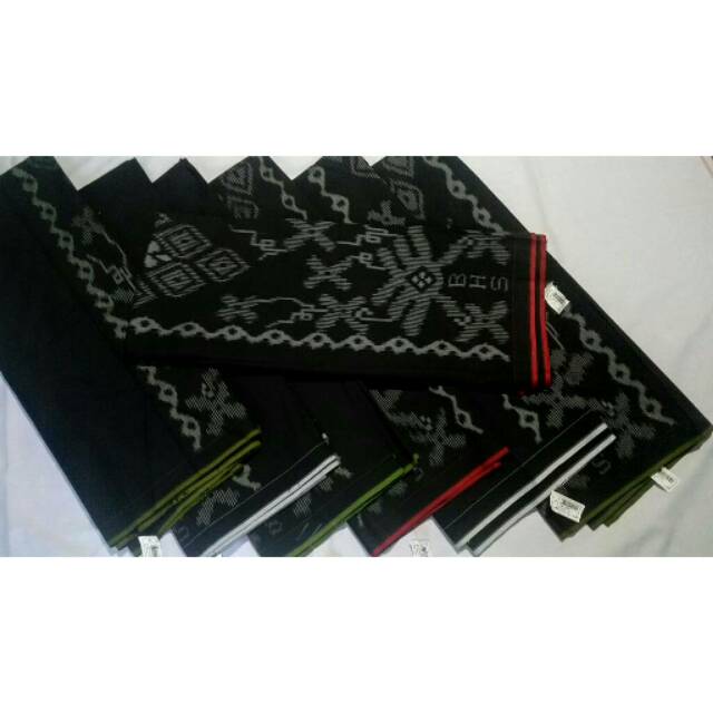 SARUNG BHS AFKIR TKB HITAM POLOS