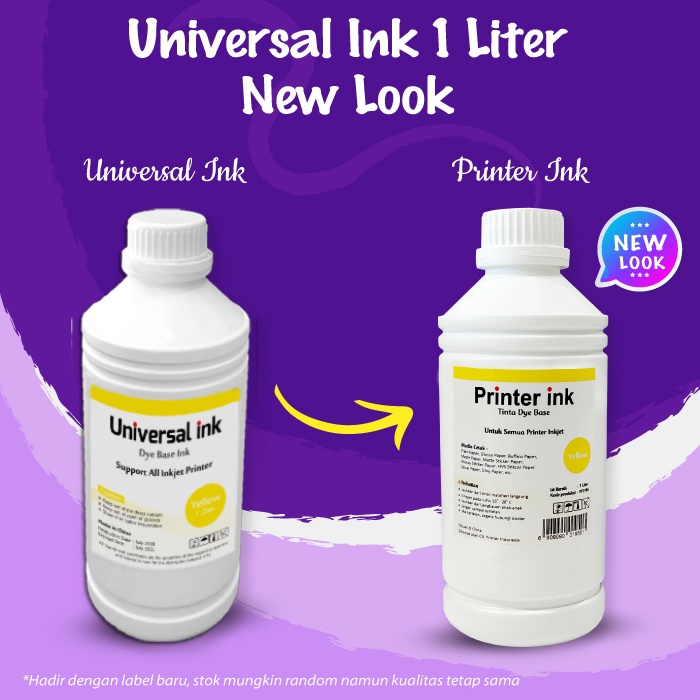 Tinta  1 Liter Refill GT51 GT52 GT53 Printer GT5810 GT5810 115 315 415 419 Deskjet 2335 2336 2135 2775 2776 Smart Tank 500 515 615 670 720