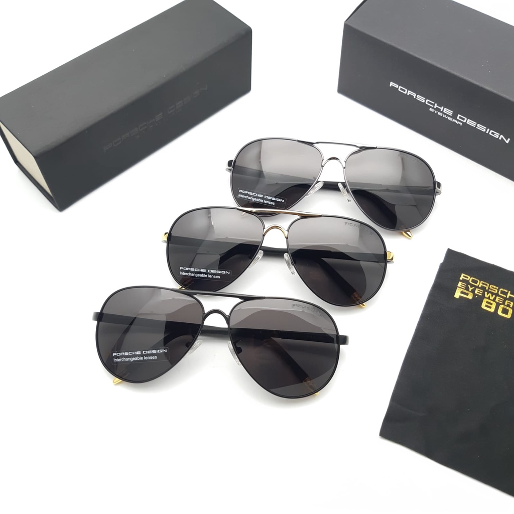 [Bisa COD] [Prosche 8513] 63-12-136 Kacamata Sunglasses Polarized Lens / Kacamata Fashion / Kacamata
