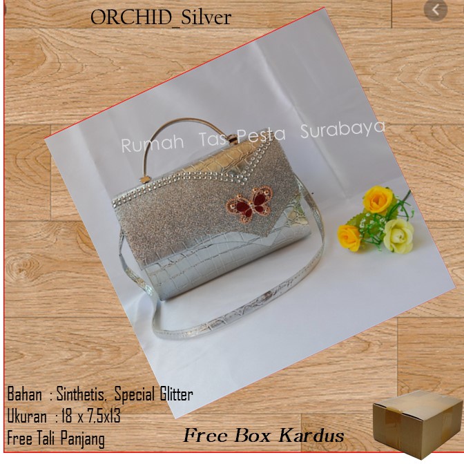 Tas Selempang,Tas Termurah,Tas Bagus,ORCHID_Silver