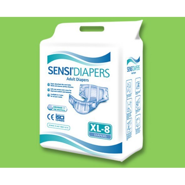 PROMO SENSI ADULT DIAPERS S12/M10/L10/XL8 - POPOK SENSI DEWASA / POPOK CELANA UNTUK DEWASA / SENSI