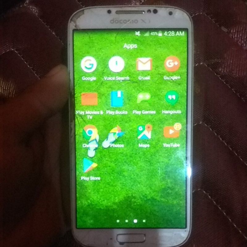 HP Samsung Ntt Docomo S4-0E Minus Retak