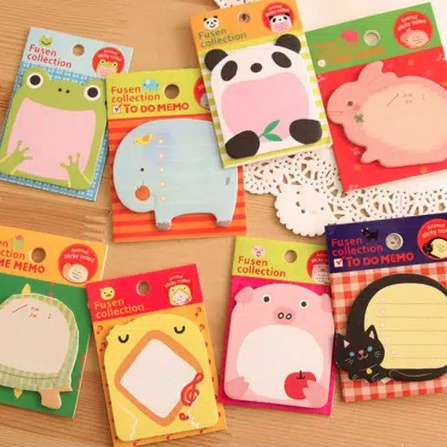 STICKY NOTES ANIMAL / STICKY NOTE / MEMO PAD / BIEN LI TIE/POST IT NOTE KARAKTE