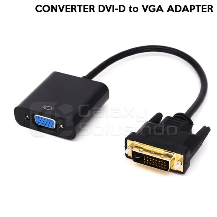 CONVERTER DVI D 24 1  to VGA Adapter