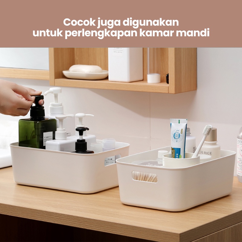 Dejavu Storage Box Organizer Kotak Penyimpanan Storage Box Aesthetic Kotak Penyimpanan Buku HSB170