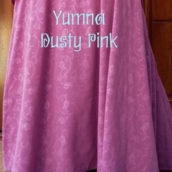 Gamis Citra Embos / Gamis Wanita Muslim / Gamis Syari Embos-Embos Dusty Purple