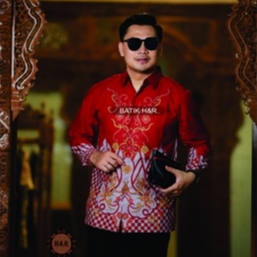 Baju Batik Pria Lengan Panjang Kemeja Batik Pria Batik Premium Kemeja Cowok Batik modern Baju Pria