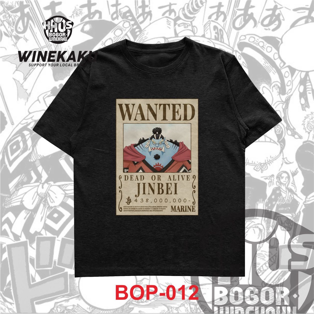 KAOS ONE PIECE BOUNTY JINBEI