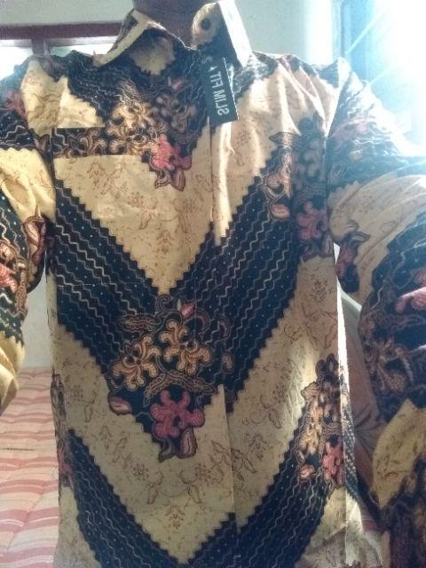 Kemeja Batik Slimfit Traditional Butik Top Brand // Size Standar & Jumbo