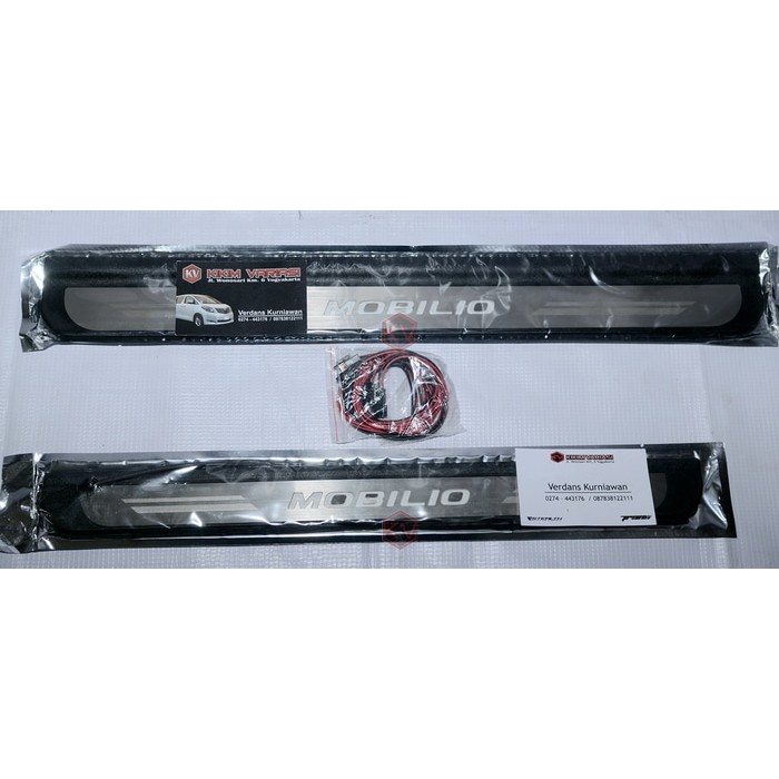 Sill Plate Samping + Lampu Mobilio | Kikim Variasi