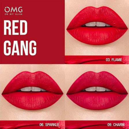 OMG OH MY GLAM MATTE KISS LIPCREAM 3.5GR