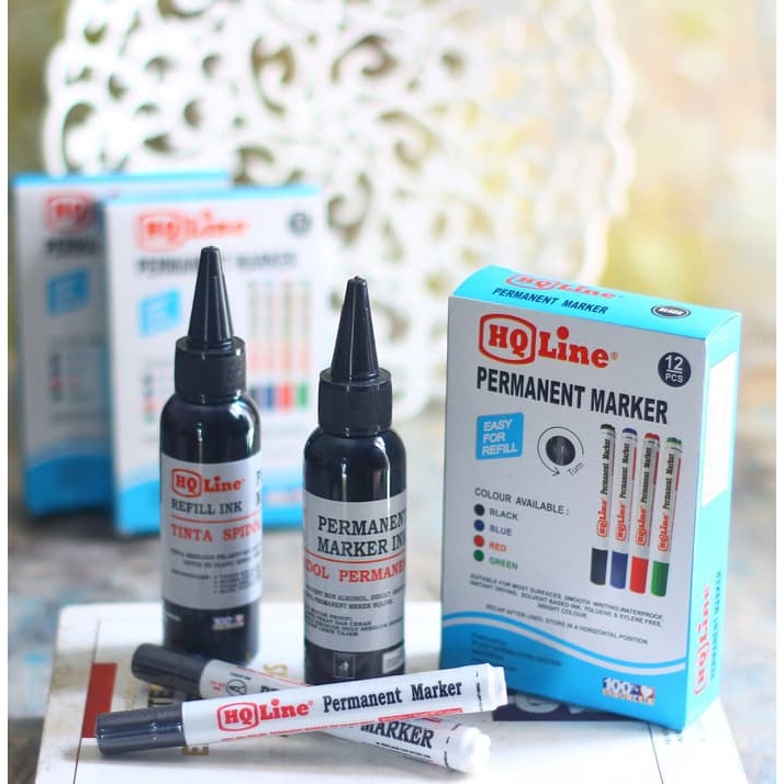 

Dijual Spidol Permanent HQ Line Limited