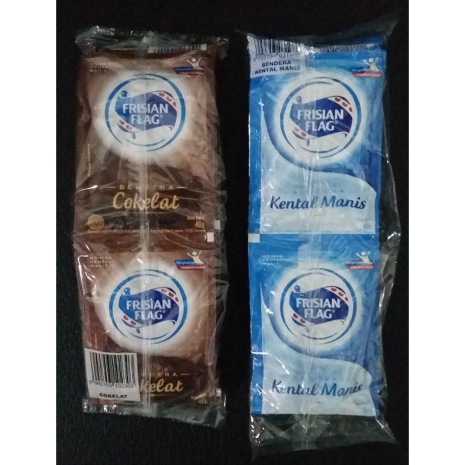 

Retail Frisian Flaq 6 Sachet/pak, Putih/Cokelat