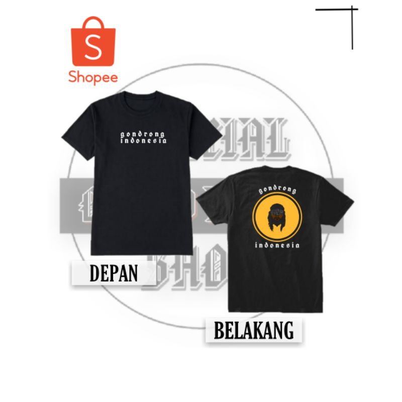 kaos / baju / t-shirt gondrong indonesia