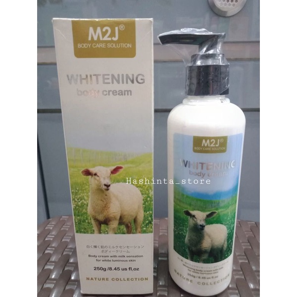 M2J Whitening Body Cream 250gr