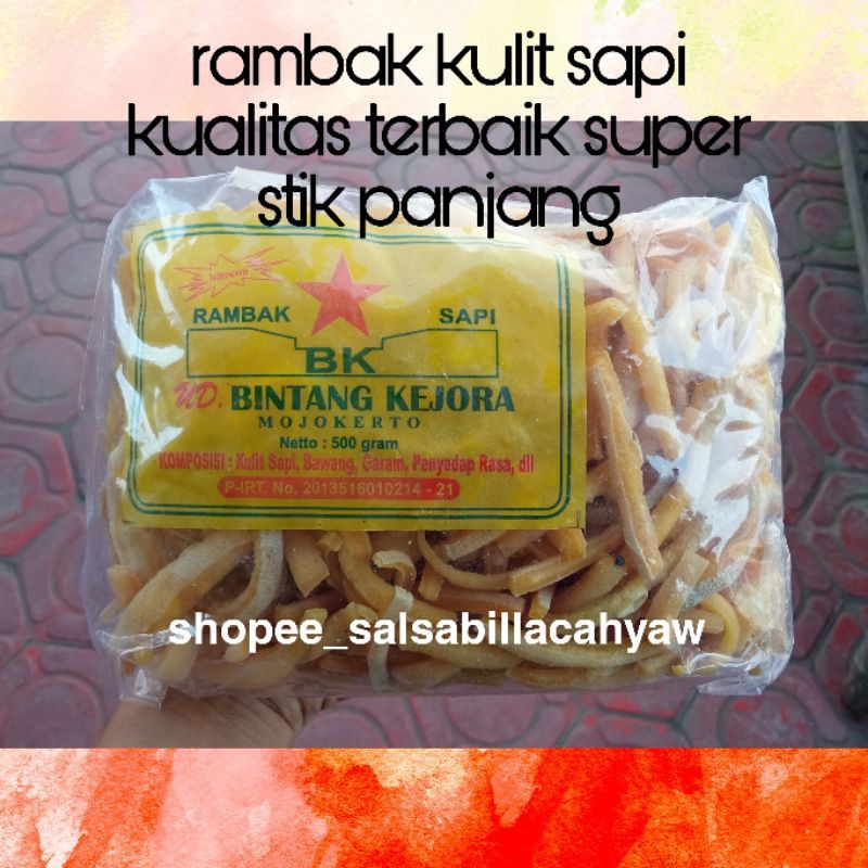 

RAMBAK SAPI STIK PANJANG TIPIS KRECEK SAPI DOROKDOK GURIH LEZAT