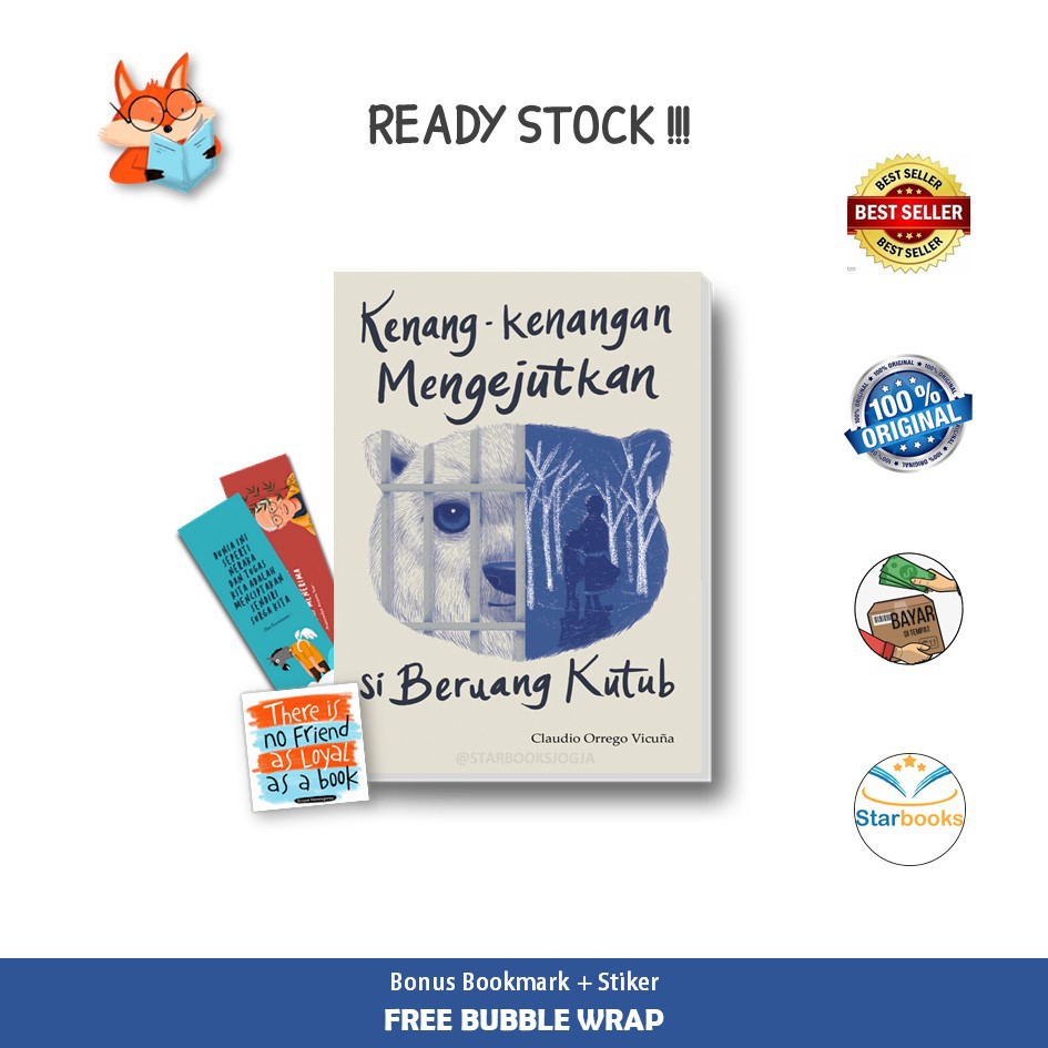 Buku Kenang-Kenangan Mengejutkan SI Beruang Kutub - Marjin Kiri (Novel)