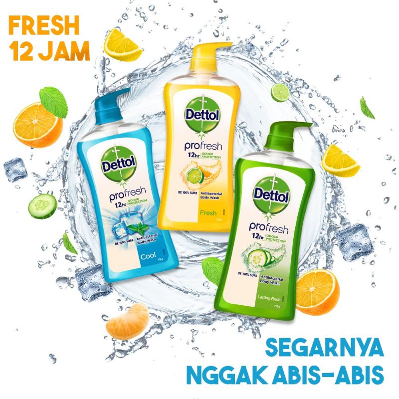 [[TERMURAH]] Dettol Body Wash 410ml Sabun Mandi Cair Anti Bakteri 410 gr Bodywash Refill