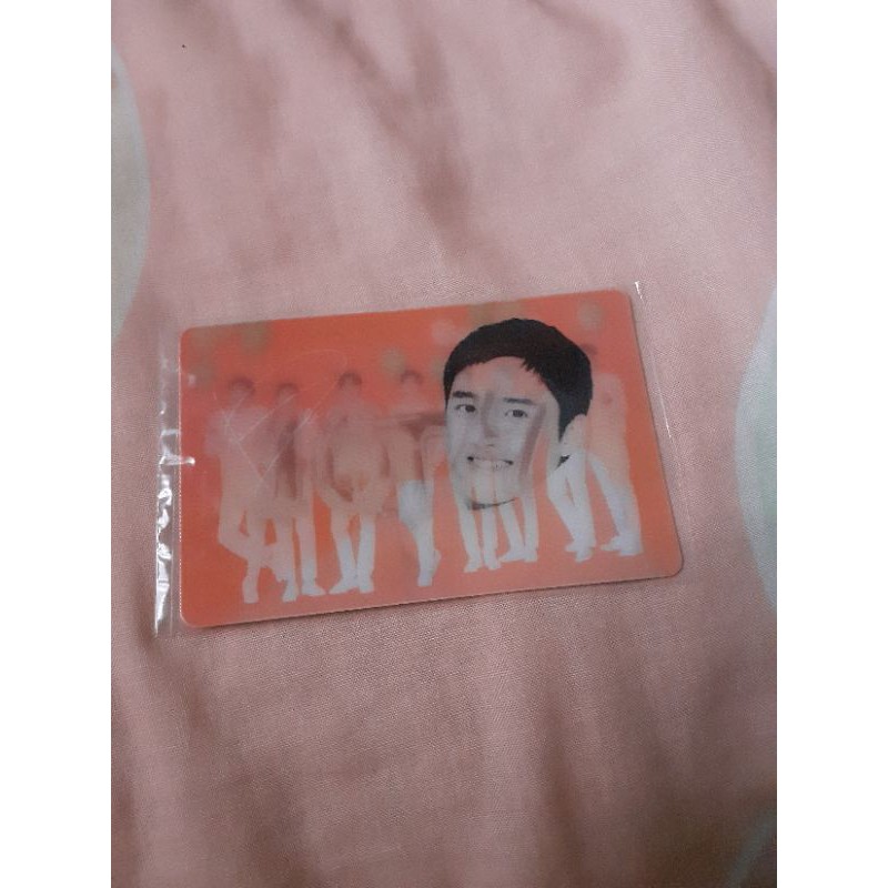 LENTI PHOTOCARD D.O KYUNGSOO EXO NATURE REPUBLIC
