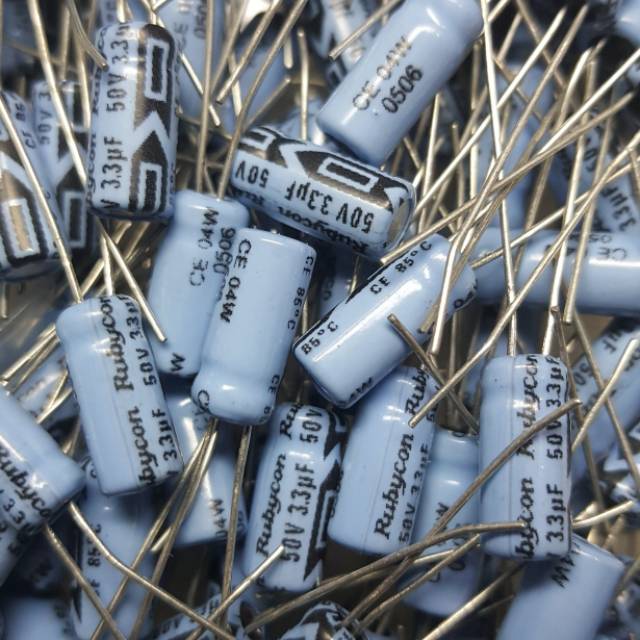 3.3Uf 50V 3.3Uf 50V Rubicon Asli