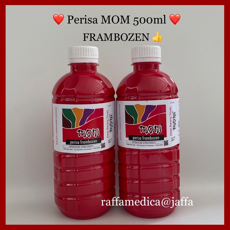 Perisa / Essence “MOM” 500ML - FRAMBOZEN | dikenal sejak 1970