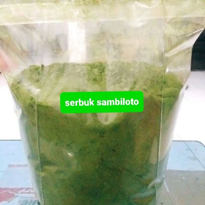 

serbuk sambiloto ASLI 100%