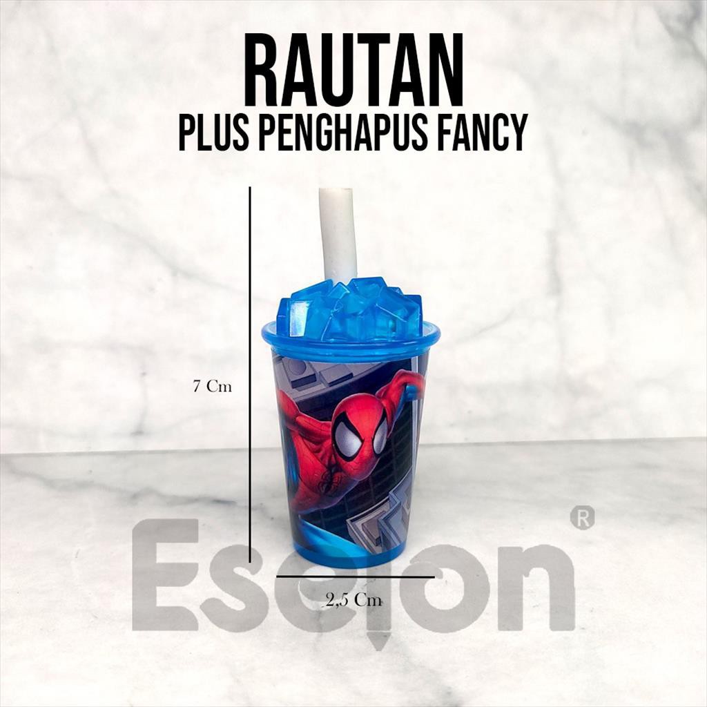 

Rautan Anak Sekolah Rautan Lucu / Rautan gelas cup+ penghapus karakter 768 / Rautan fancy