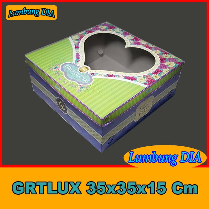 

Dus kue tart / dus gretel lux / kotak gretel lux ukuran 35 isi 5 pcs