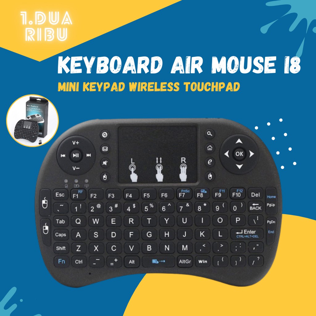 Keyboard Air Mouse i8 Mini Keypad Wireless Touchpad