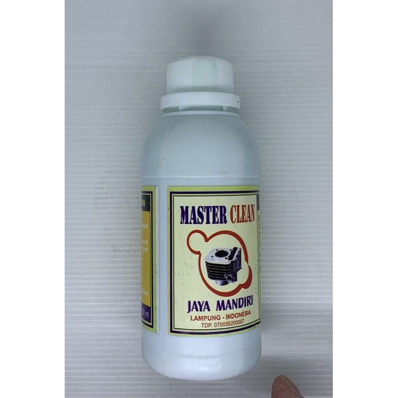 MASTER CLEAN 250ml Cairan Pembersih Kerak Blok Mesin Karat Atau Noda Cleaner Serbaguna Stainless Alu