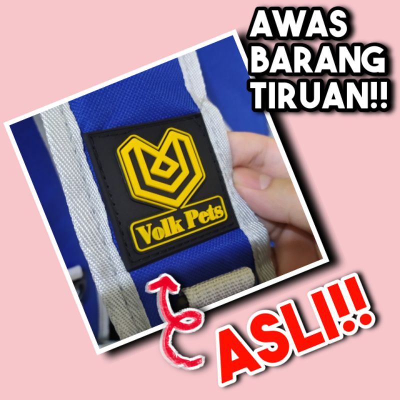 Tas astronot hewan Pet cargo anjing Pet carrier kucing Volk Pets original