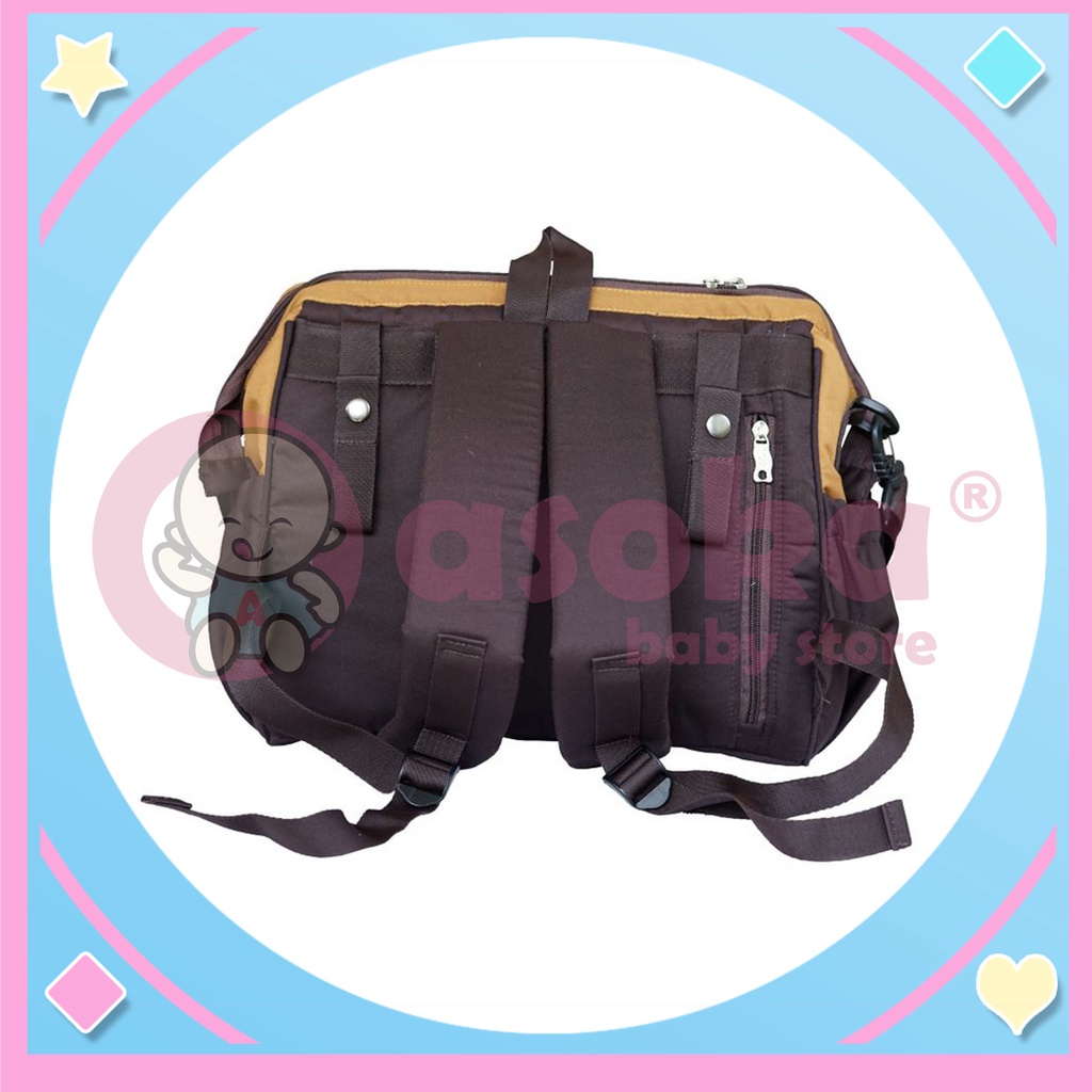 Dialogue Baby Tas Bayi 2 In 1 Saku Botol Susu Hippo DGT7141 ASOKA