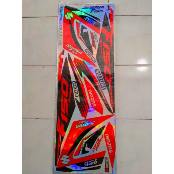 sticker hologram satria fu/setriping variasi satria fu fl/list fu