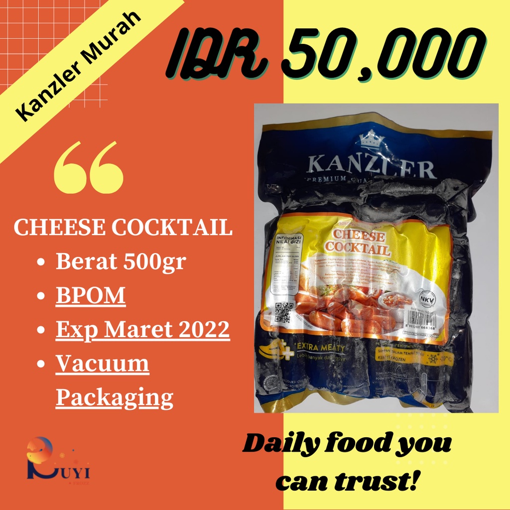 

Sosis Cheese Cocktail Kanzler