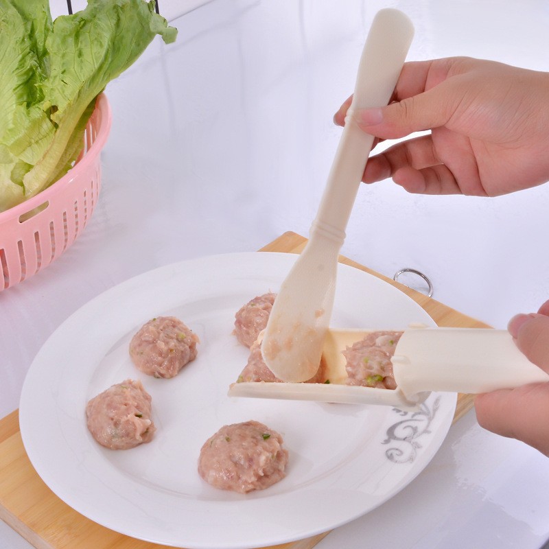 Alat Cetak Bakso 2 Sisi Cetakan Pembuat Pentol Bakwan Perkedel Praktis Meatball Maker Mold