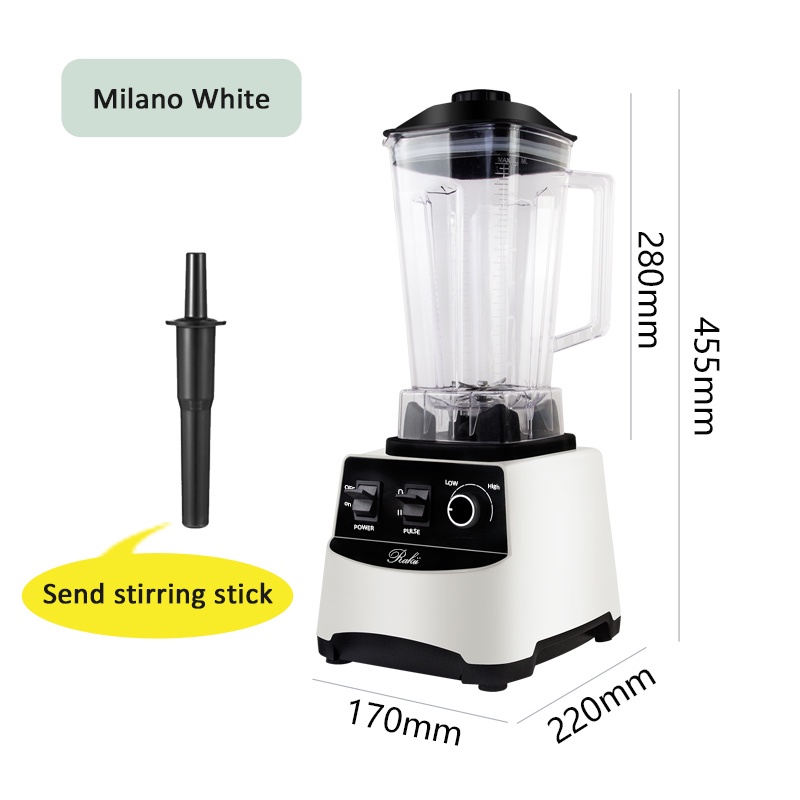 Blender Juicer Heavy Duty 2 Liter - White, Blender Import High Quality, Blender Import Berkualitas, Blender Heavy Duty Berkualitas