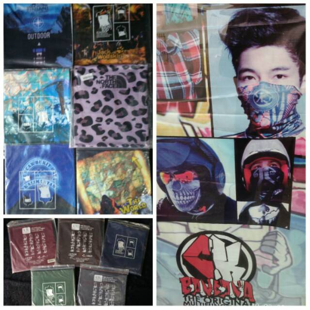 Masker CK BANDANA Original