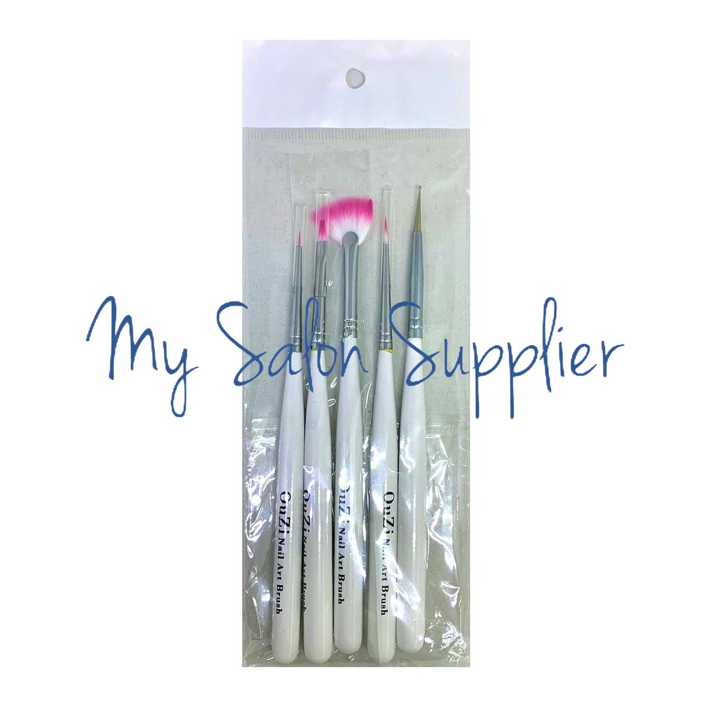 Kuas Kuku Nail Art Brush isi 5