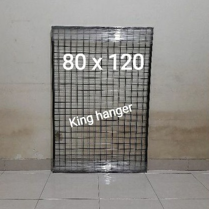 jaring ram besi 80 x 120 cm bingkai