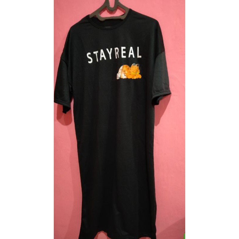 Preloved Dress Kaos Garfield