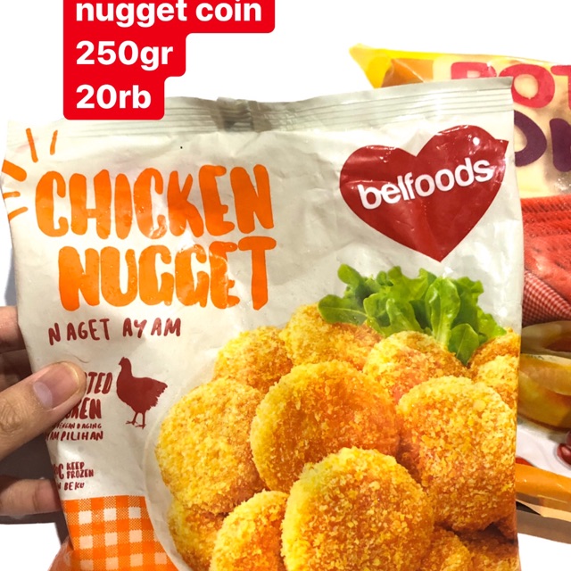 

belfoods chicken nugget naget ayam koin 250gr