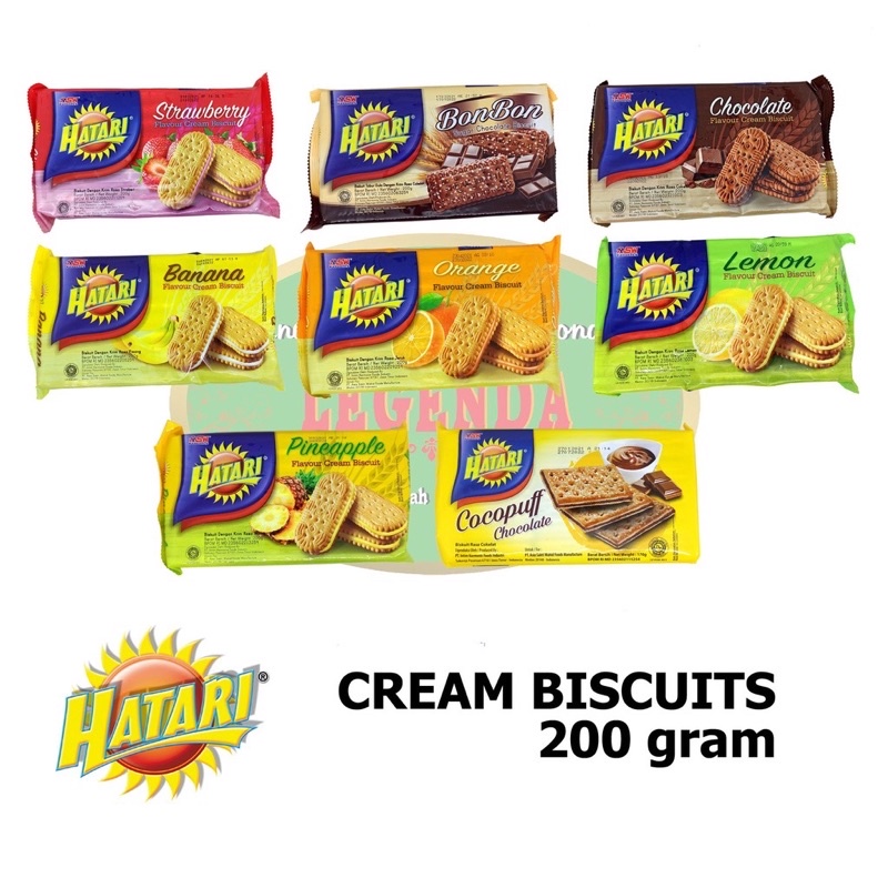 Hatari Cream Biskuit All varian 200g