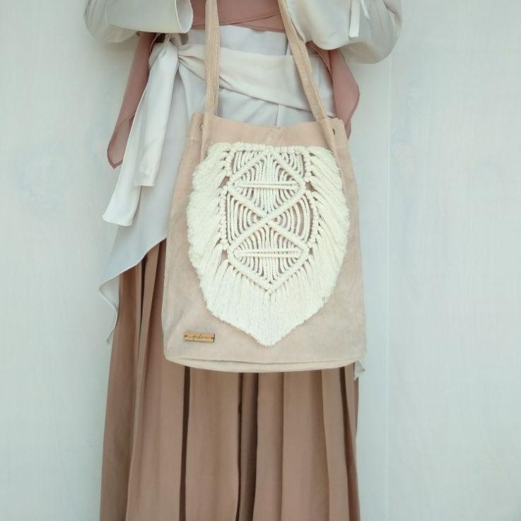 Penjualan Terbanyak.. Lalita Macrame Tote Bag | Tas Macrame