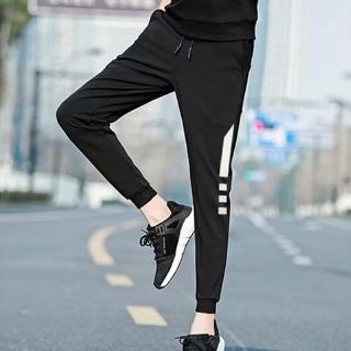  Celana  Panjang Warna Hitam  Model Slim Gaya Casual  untuk 