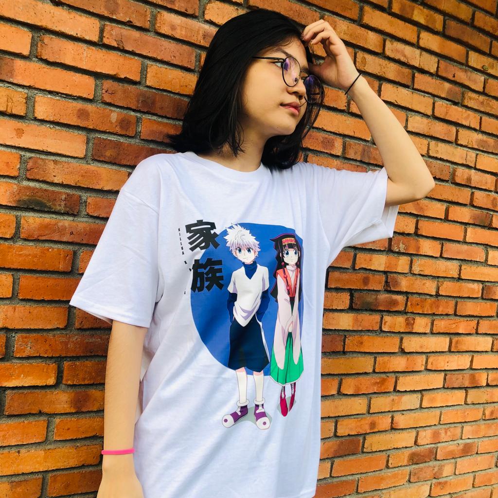 Tshirt Killua x Alluka Anime Manga Hunter X Hunter Premium Unisex