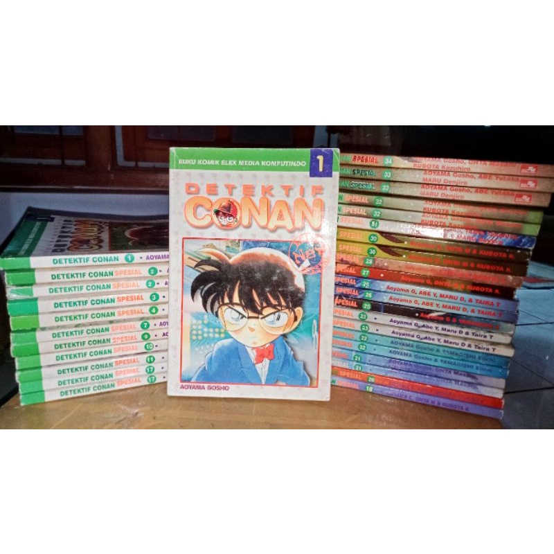 KOMIK DETECTIVE CONAN SPESIAL PRELOVED/BEKAS