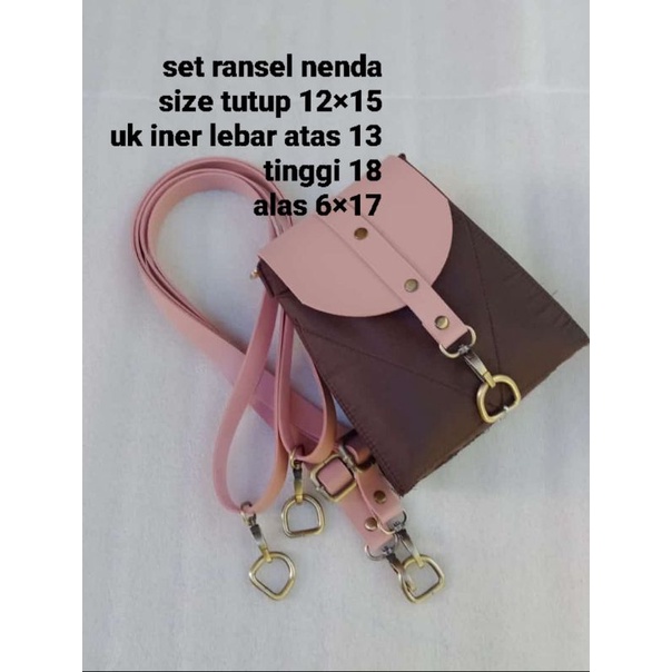 SET MEMBUAT RANSEL MINI