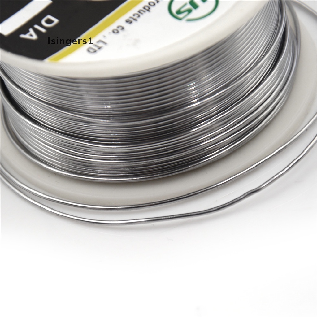 (lsingers1) 100g Kawat Timah Solder Rosin Core 2% 0.8mm 60 / 40