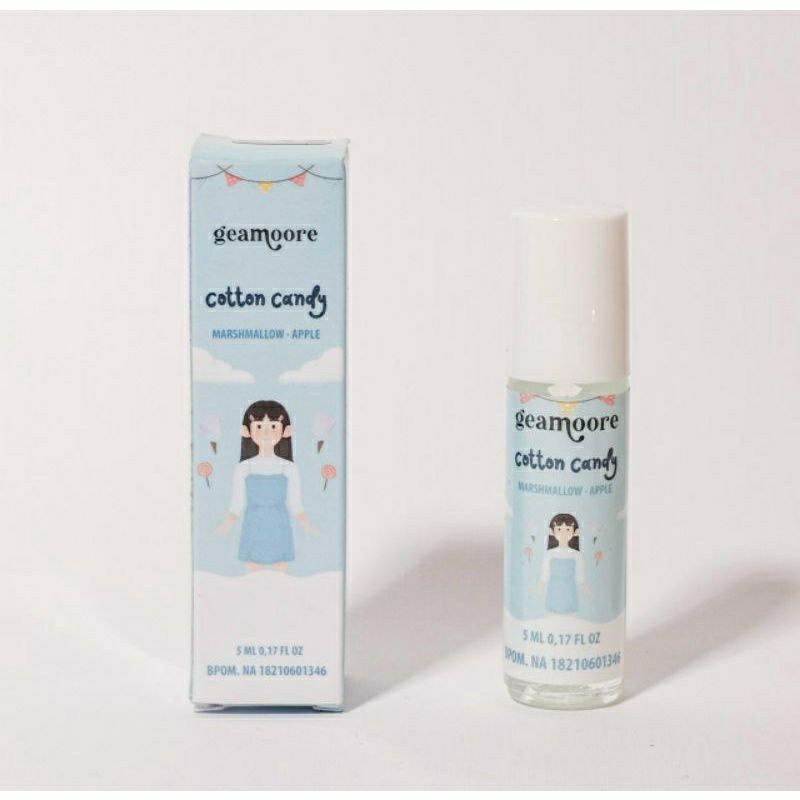 (BPOM) GEAMOORE Inspired Parfume 6 ml | Roll On Geamoore-Cotton Candy