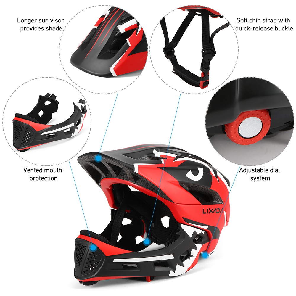 child full face helmet